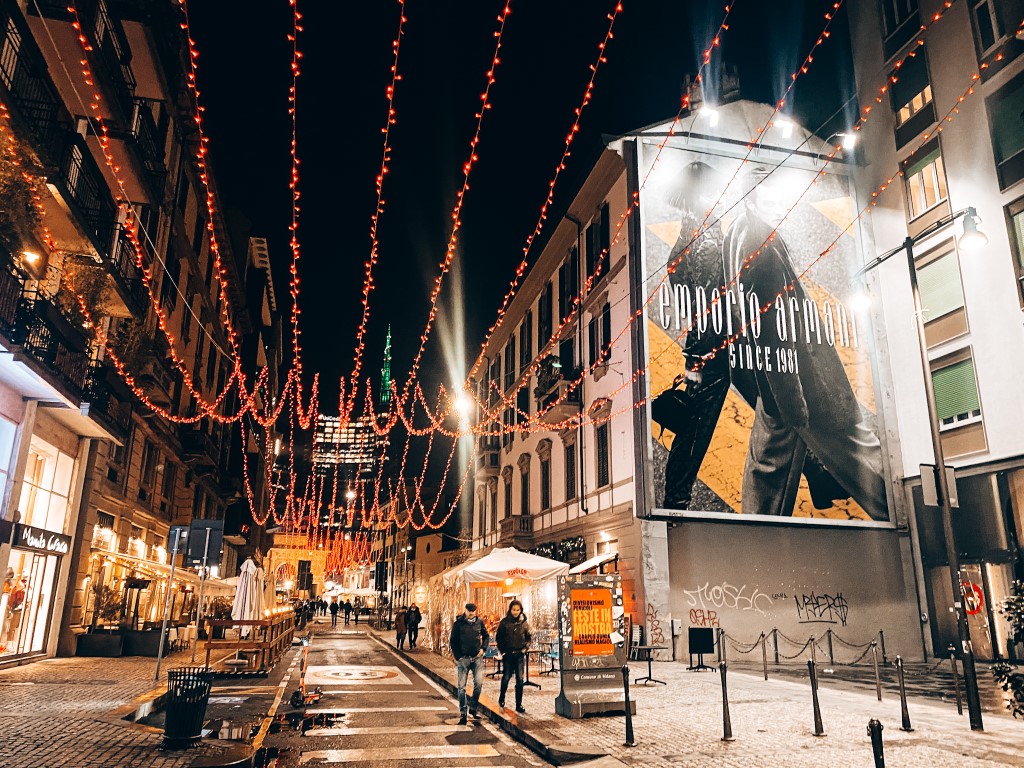 Weihnachtliches Mailand